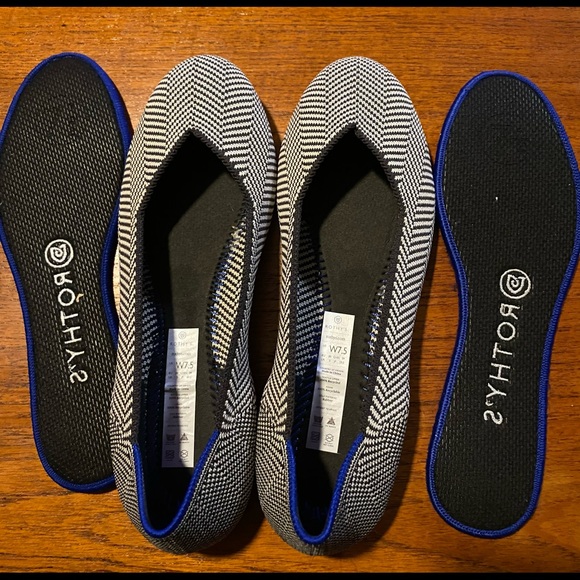 Rothy’s Flannel Herringbone Flats - Picture 2 of 3